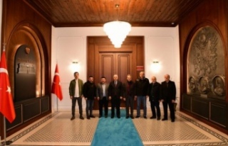 Başkan Taç Vali  Yıldırım’ı ziyaret etti.