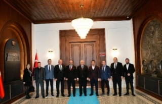 Başkan Taflan Vali Yıldırım’ı ziyaret etti