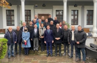 CHP’liler mimarlar odasını ziyaret ettiler.