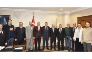 Gümüşhane TSO ile işbirliği konuları görüşüldü