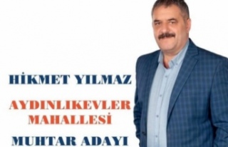 Hikmet Yılmaz Muhtar adayı