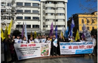 KESK TUİK’in Önüne gitti