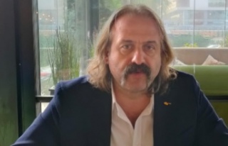 TSGİAD Başkanı Aziz Baş, yönetimi ile bir araya...