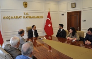 AKÇAABAT CHP HEYETİNDEN KAYMAKAM YUSUF CANKATAR’A...