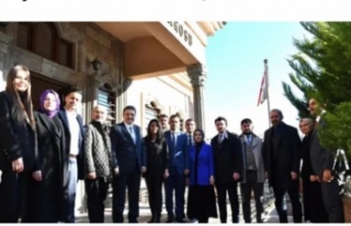 Başkan Av.Genç Trabzon barosu’nu ziyaret etti.