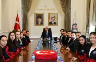 Başkan Baba Vali Yıldırım’ı ziyaret etti.