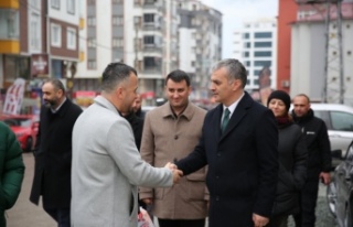 Başkan Bıyık İlçeyi arşınladı.