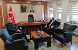 Başkan Çebi bölge müdürü coşkun’u ziyaret...