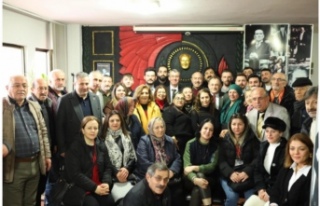 Başkan Saral Başkan Av.Köroğlunu ziyaret etti.