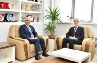 Başkan zorluoğlu başsavcı Çelik’i ziyaret etti.