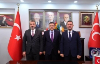 Başkanlar buluştular