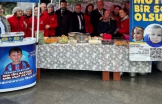 SMA Hastası Ömür Asaf için CHP Akçaabat ilçe...