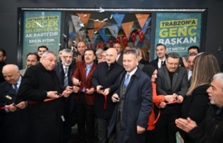 Ak partinin seçim koordinasyon merkezi açıldı