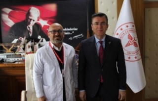 Başkan Balta Başhekim Doç.Dr.Kant’ı ziyaret...