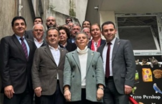 Başkan Turan’ın proje tanıtım toplantısına...