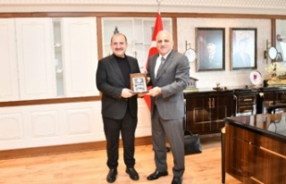 Başkanlar veda ettiler