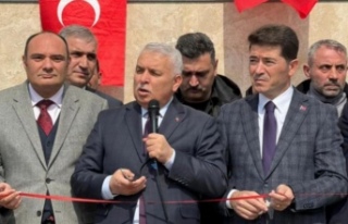 Buluga Camii Devlet töreniyle açıldı.