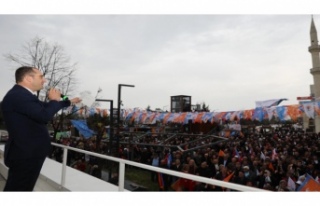 BÜYÜK AKÇAABAT MİTİNGİ YAPILDI.