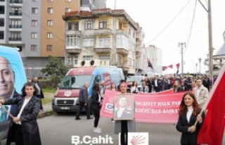 CHP’li gençler Beşikdüzünde yürüdüler