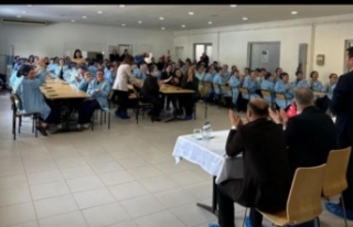 CHP’liler Doğsan’ı ziyaret ettiler.