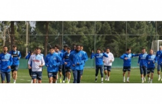 Corendon Alanyaspor maçı hazırlıklarımız sürüyor