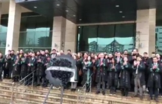 Trabzon barosu’ndan sessiz protosto