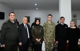 Vali Aziz Yıldırım Askeralma Bölge Başkanlığında...