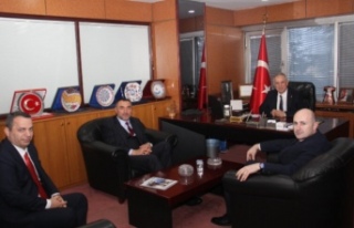 Ziraat Bankası’ndan TTB’Ye ziyaret.