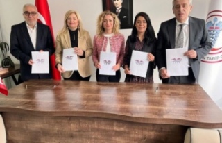 5.Oda Başkanı Akademik birliği protokolü imzaladılar.