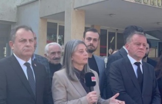 Av.Suiçmez ve Başkan Bak Vakfıkebir adliyesindeler.