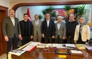 Başkan Çelik başkan Azizoğlunu ziyaret etti