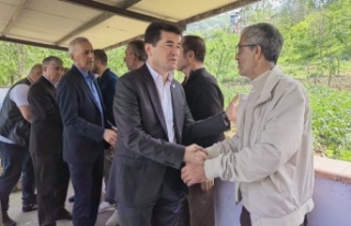 BAŞKAN KAYA, KAZADA HAYATINI KAYBEDEN KORKMAZ’IN...