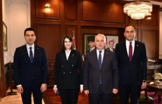 Kaymakamlar veda ettiler