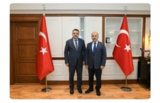 Rektör.Prof.Dr.Kutlu Başkan av genci ziyaret etti