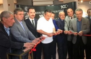 Ticaret Lisesi Sergisi Açıldı.