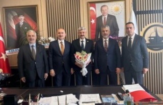 Ak Parti Milletvekilleri Başkan Çebi’yi ziyaret...