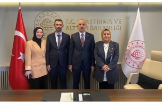 Bakan Uraloğlu’nu ziyaret ettiler.