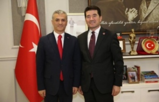 Başkan Bıyık başkan Kaya’yı ziyaret etti