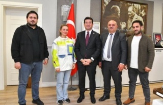 Başkan Emirzeoğlu başkan Kaya’yı ziyaret etti