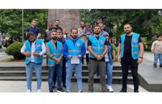 Başkan Ertürk ve yönetim kurulu üyeleri Atatürk...