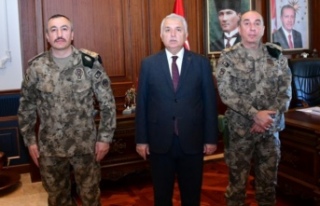 Başkan Güneş ve yardımcısı Vali Yıldırım’ı...