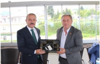 Başkan Koçal başkan Çilingir’e iadei ziyarette.