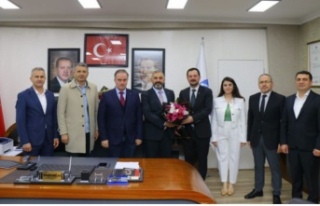 Başkan Sakarya başkan bilgin’i ziyaret etti