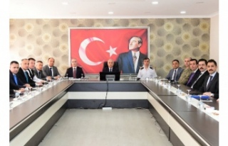 İl Asayiş ve güvenlik toplantısı yapıldı.