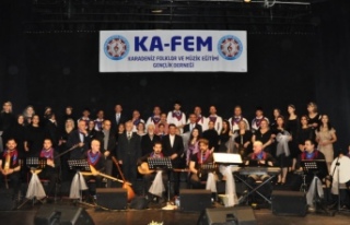 KA-FEM Türk Halk Müziği Korosu Verdiği Konser...