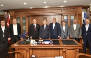 Vali Yıldırım'dan TESOB'a ziyaret