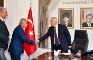 Aziz Yıldırım, Muhtarlarla Görüştü