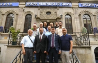 başkan kaya başkan bulutu ziyaret etti