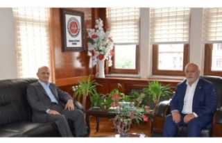 Bayraktar il Müftüsü Aydın’ı ziyaret etti