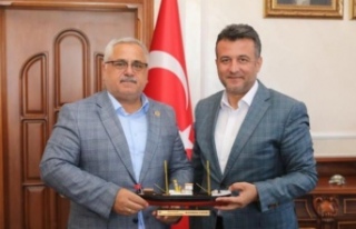 Genel başkan aktürk başkan Doğan’ı ziyaret...